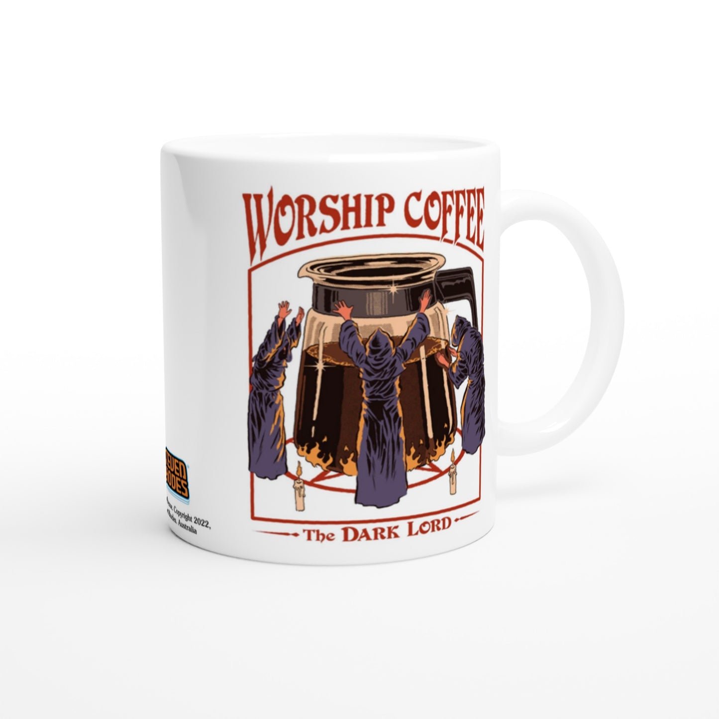Official Steven Rhodes Mug - Worship Coffee - 330ml White Mug
