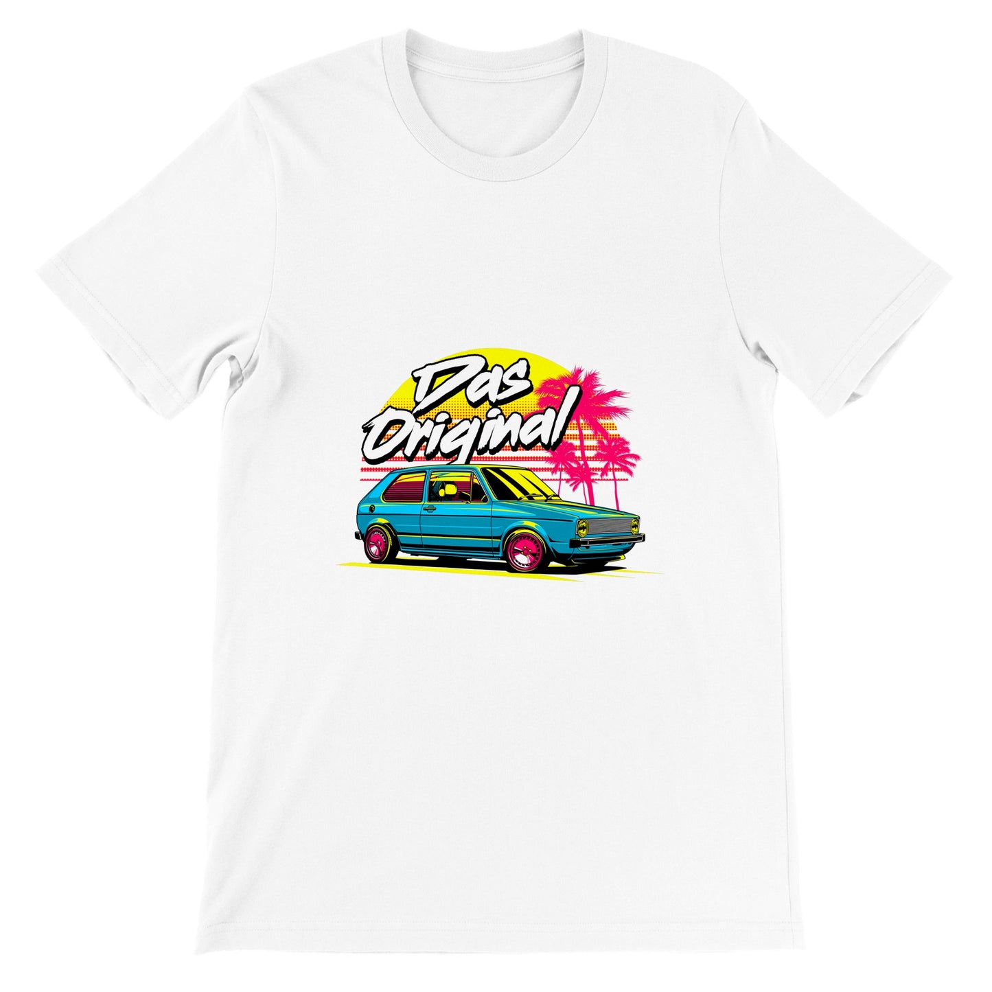 Car T-shirt - Das Original - Golf Artwork - Premium Unisex T-shirt 