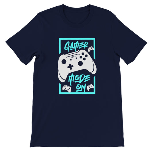 Gaming-T-Shirts – Gamer-Modus an – Premium-Unisex-T-Shirt 