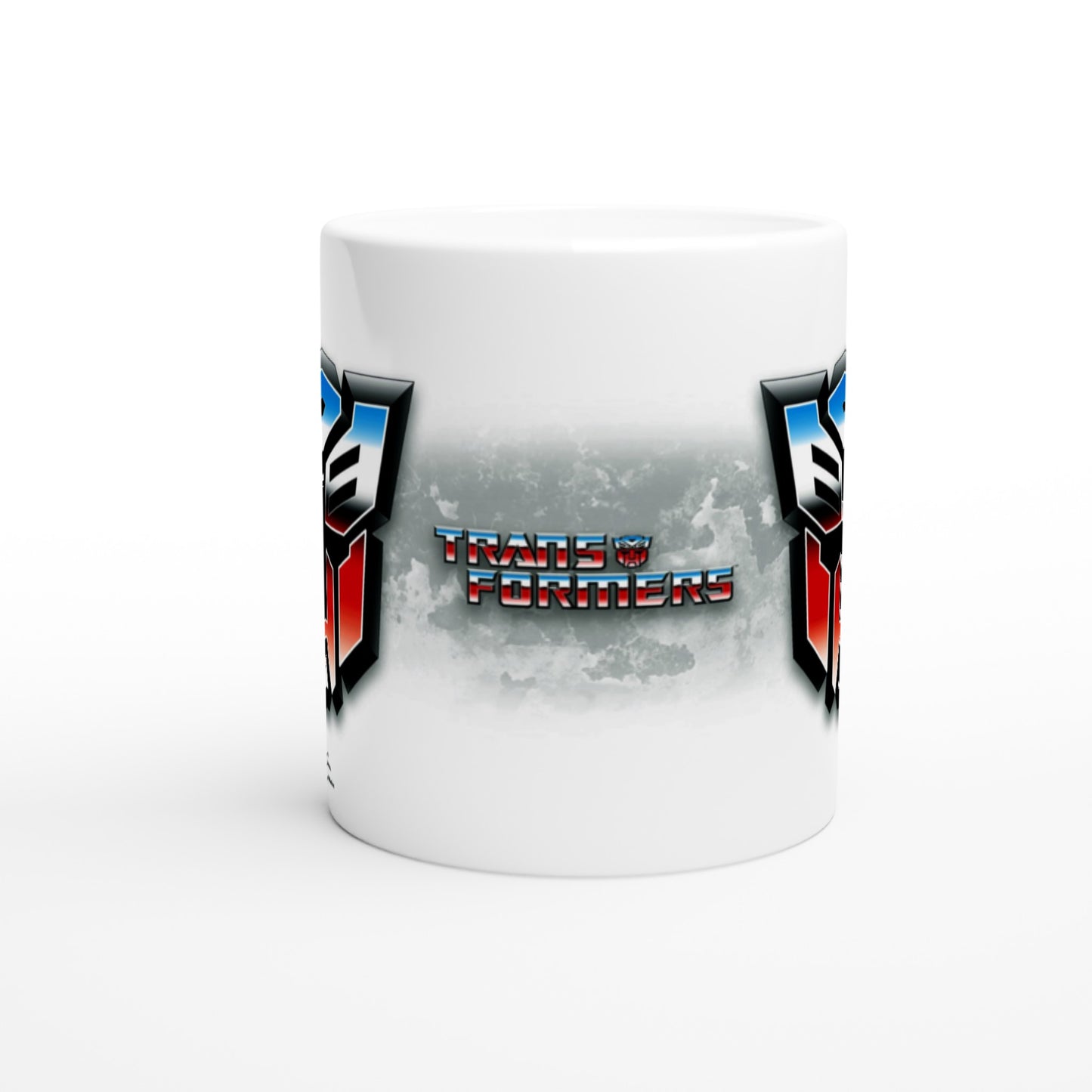 Offizielle Transformers-Tasse – Autobots – 330 ml, weiße Tasse