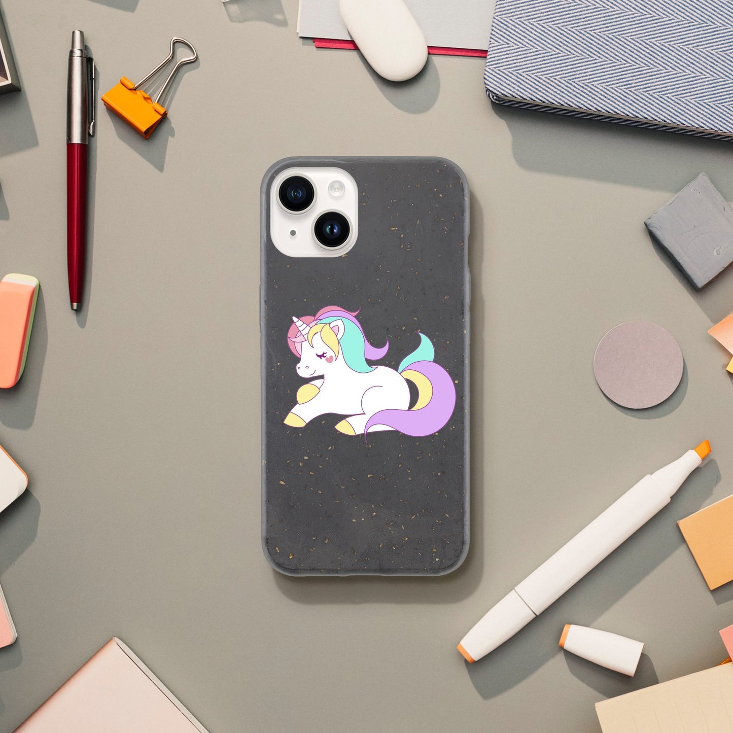 Bio Mobile Cover Artwork Einhorn - Iphone - Samsung