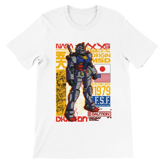 Gundam T-Shirts – Gundam Artwork Vol 1 – Premium Unisex T-Shirt