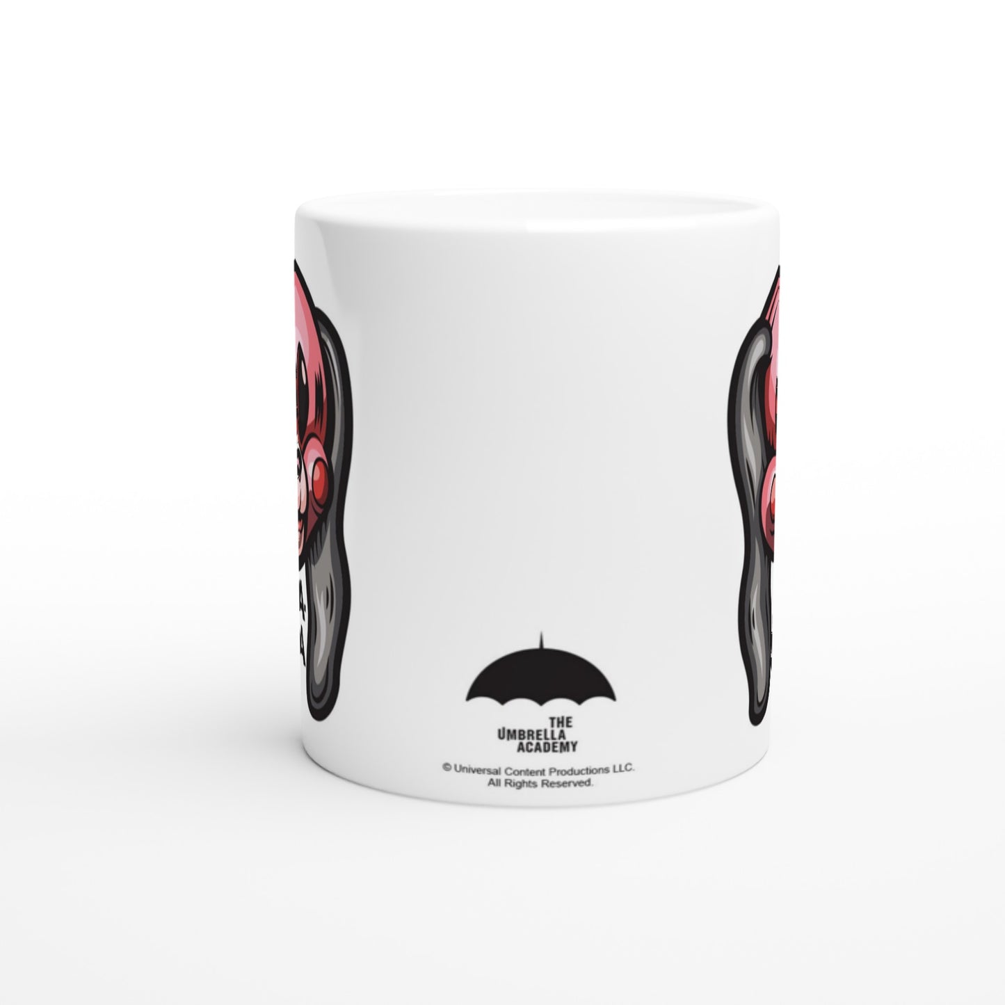 Officielt The Umbrella Academy Krus - Cha-Cha - 330ml Hvidt Krus