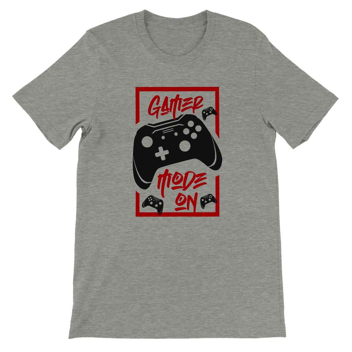 Gaming-T-Shirts – Gamer-Modus an – Premium-Unisex-T-Shirt 