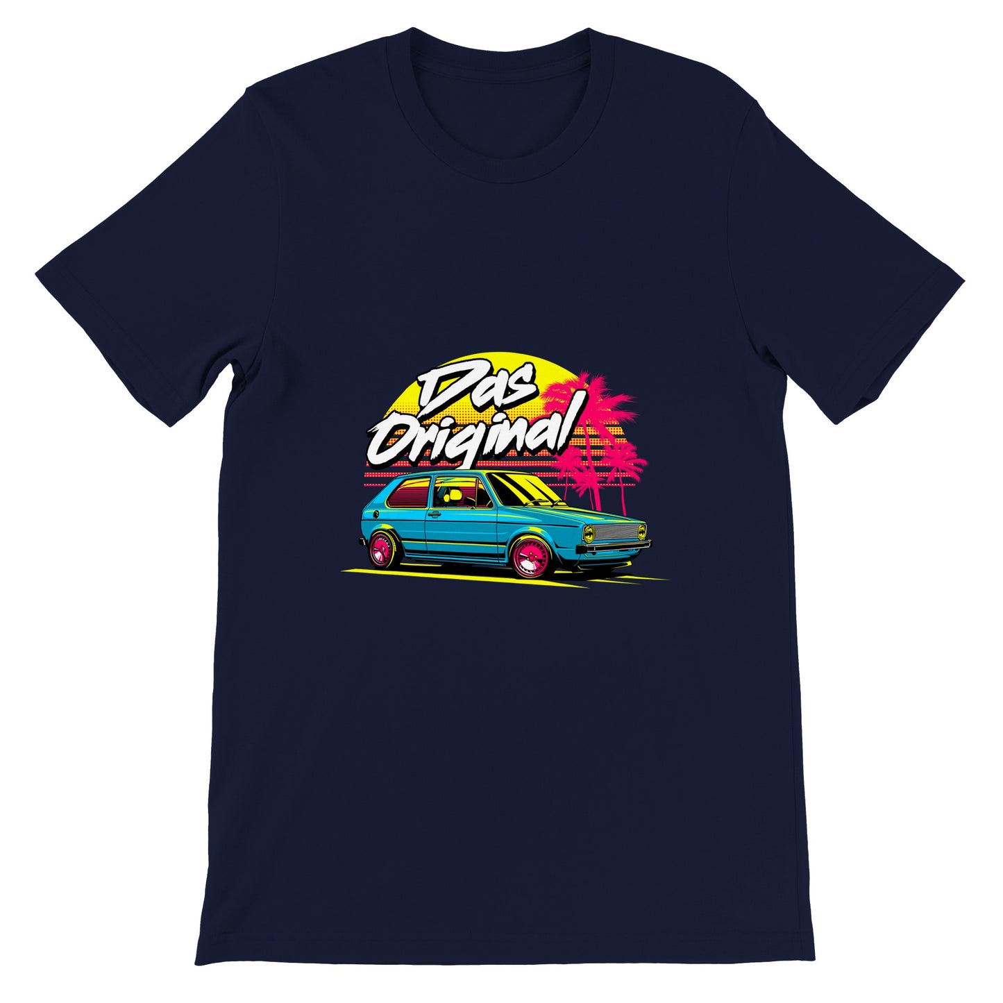 Car T-shirt - Das Original - Golf Artwork - Premium Unisex T-shirt 