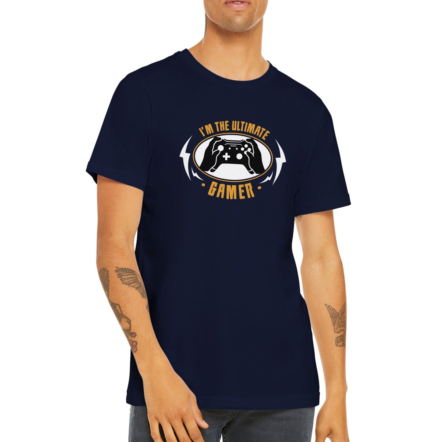 Gaming T-shirts - Im The Ultimate Gamer - Premium Unisex T-shirt