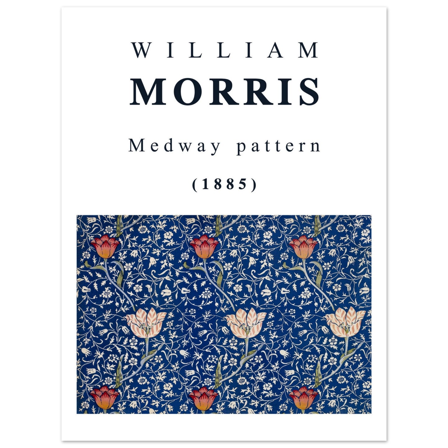 Plakat - Medway pattern (1885) William Morris - Premium Mat Plakat Papir