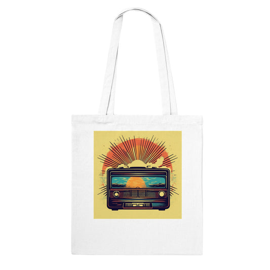 Artwork Tote Bag - Vintage Radio Artwork Number 1 - Classic Tote Bag 