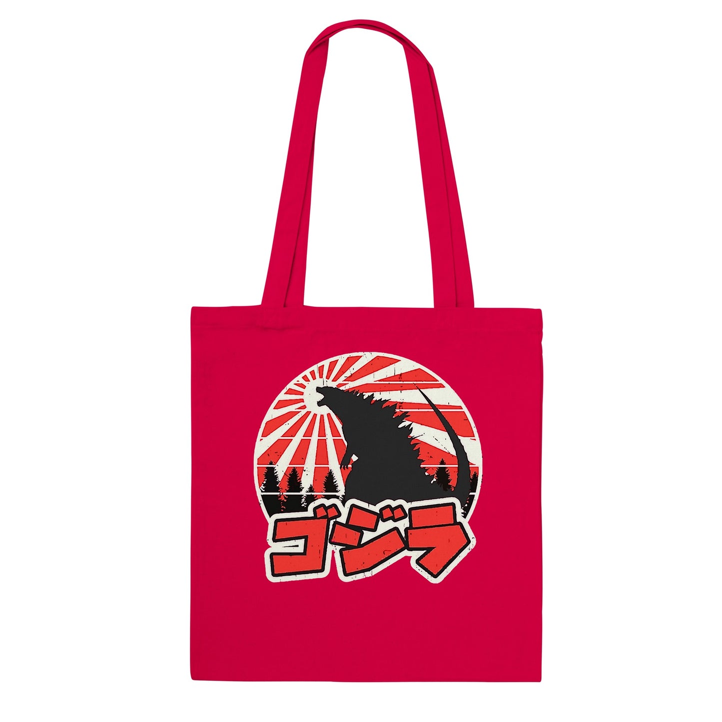 Movie Tote Bag - Gojira - Godzilla Japan Artwork - Classic Tote Bag