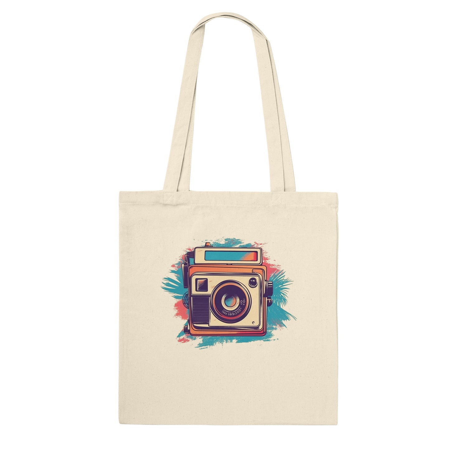 Artwork Tote Bag - Polaroid Camera Vintage Artwork Number 1 - Classic Tote Bag 