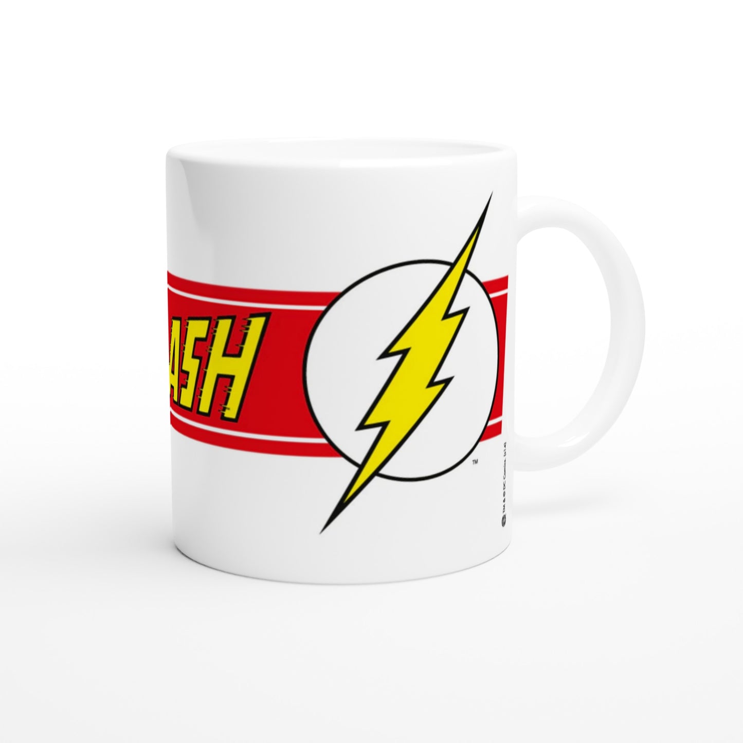 Offizielle DC Comics Tasse – The Flash – 330 ml weiße Tasse