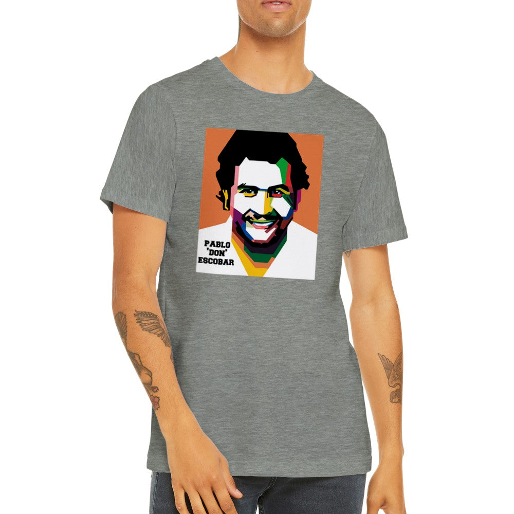 T-shirt Med Print - Escobar Artwork - Don Escobar Premium Unisex T-shirt