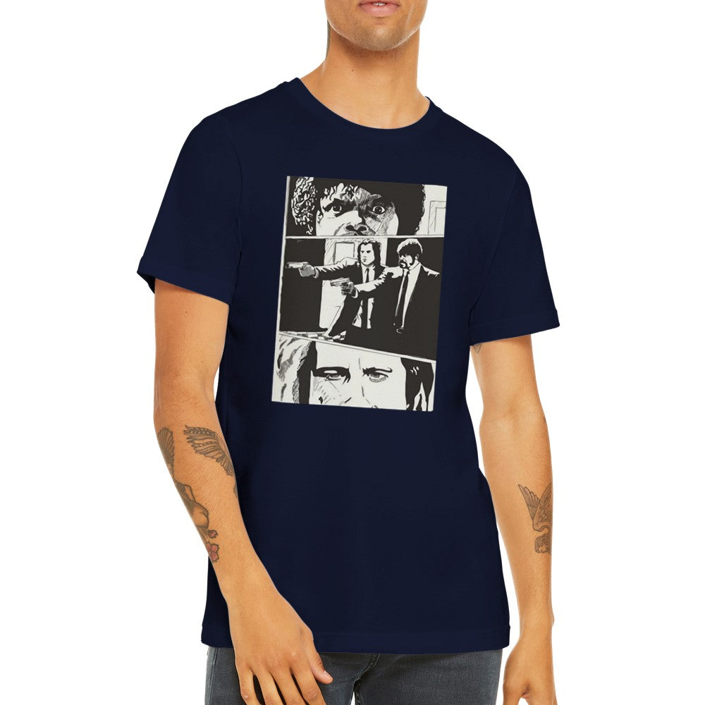 T-Shirt - Fiction Artwork - Cartoon Strip Premium Unisex T-Shirt 