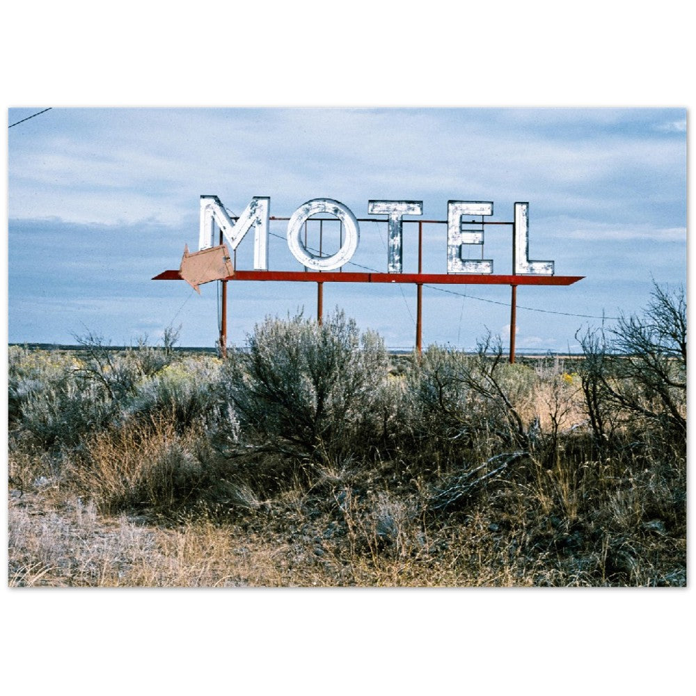 Plakat - Motel Sign Grand Coulee Washington (2003) John Margolies