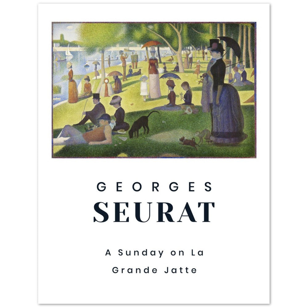 Poster - A Sunday On La Grande Jatte (1884) - Original from The Art Institute of Chicago