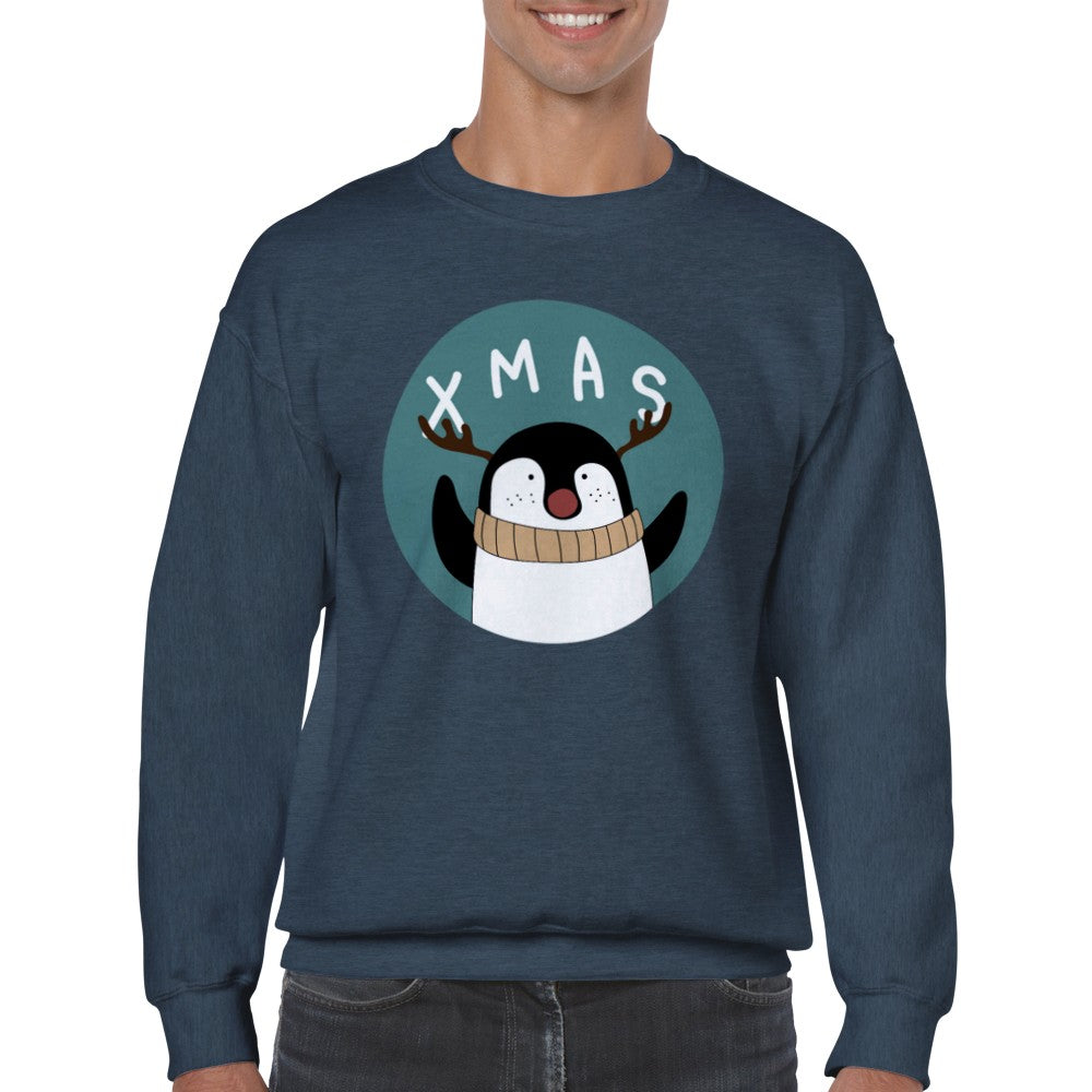 Sweatshirt - X-mas klassiker - Klassisk Unisex Crewneck Sweatshirt