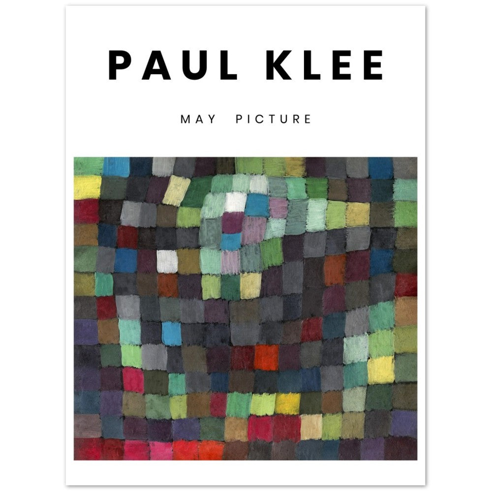 Poster – Paul Klee – Mai Abstract (1925) Original aus dem MET Museum