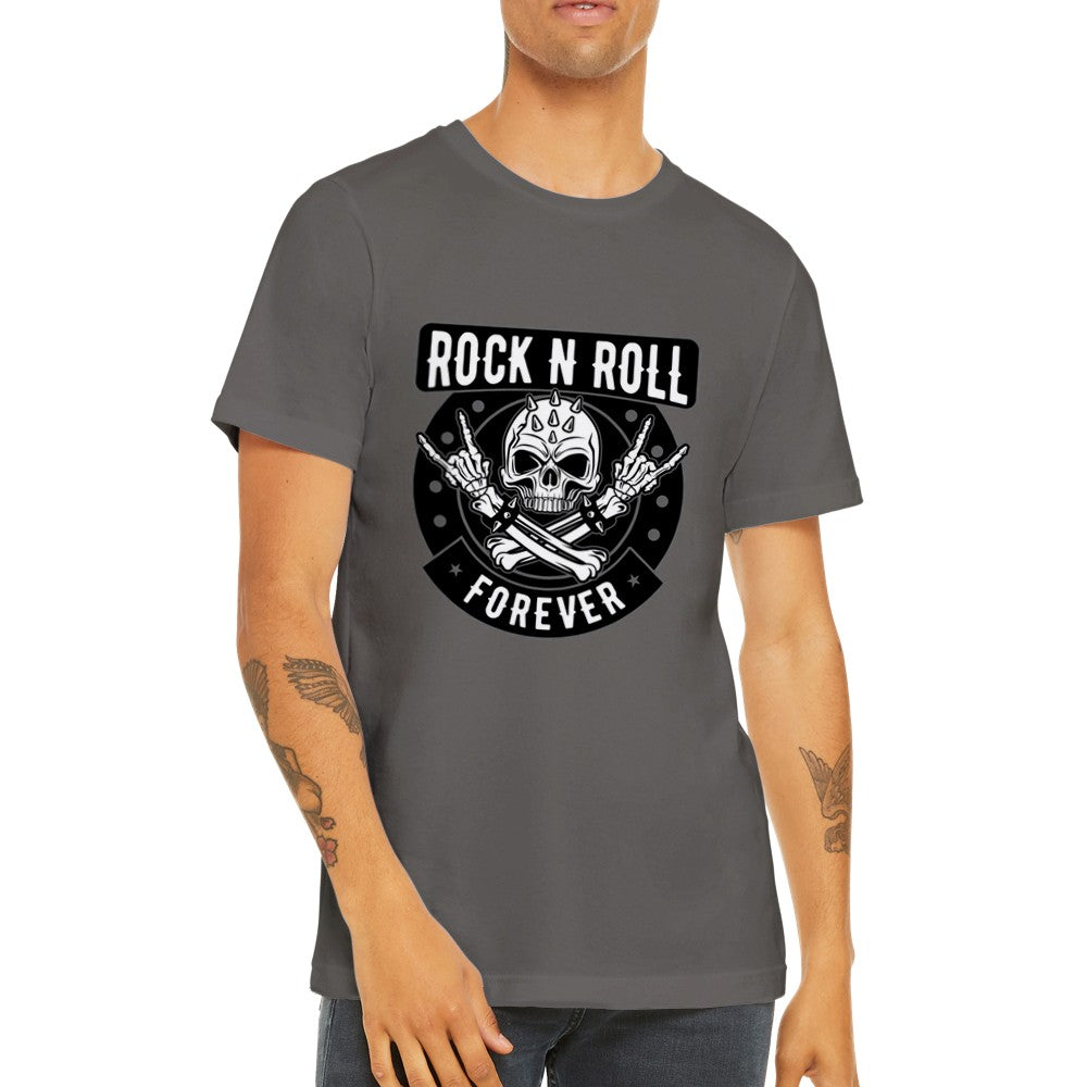 Musik T-shirts - Rock and Roll Forever Artwork