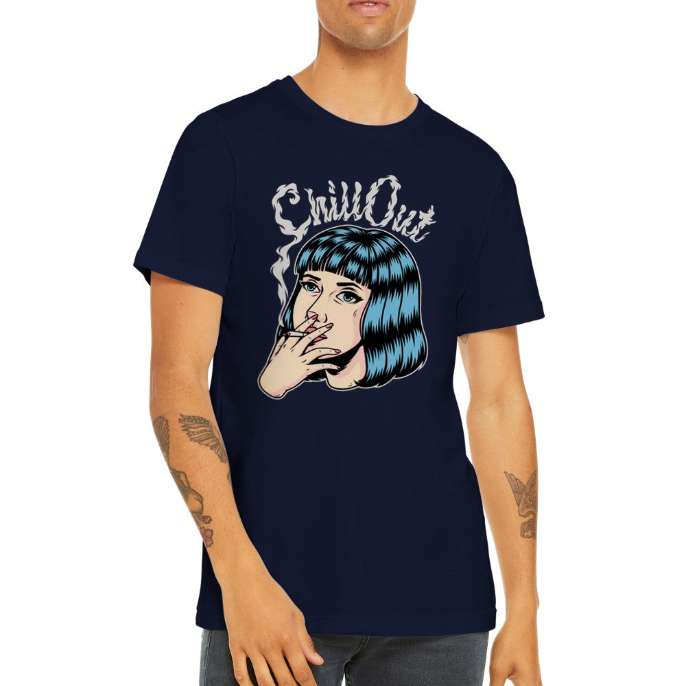 Fun T-Shirts - Chill Out Artwork - Premium Unisex T-shirt