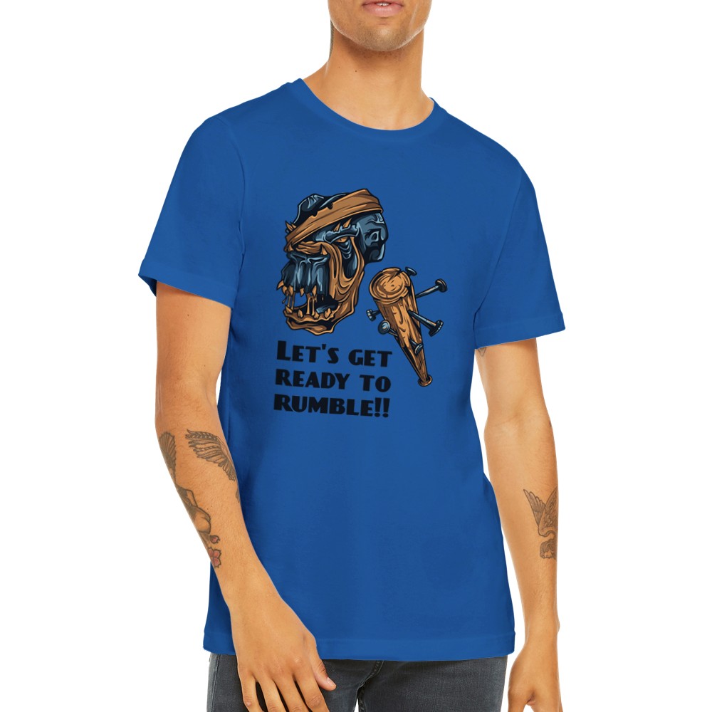 Artwork T-shirts - Lets Get Ready to Rumble - Premium Unisex T-shirt