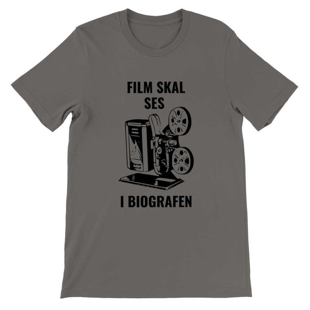 Lustige Film T-Shirts - Filme müssen im Kino gesehen werden - Premium Unisex T-Shirt 