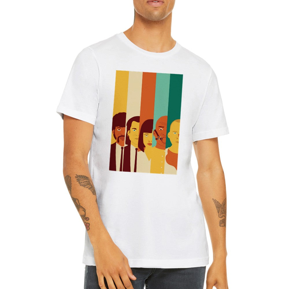 T-shirt - Fiction Artwork - Cast retro Premium Unisex T-shirt