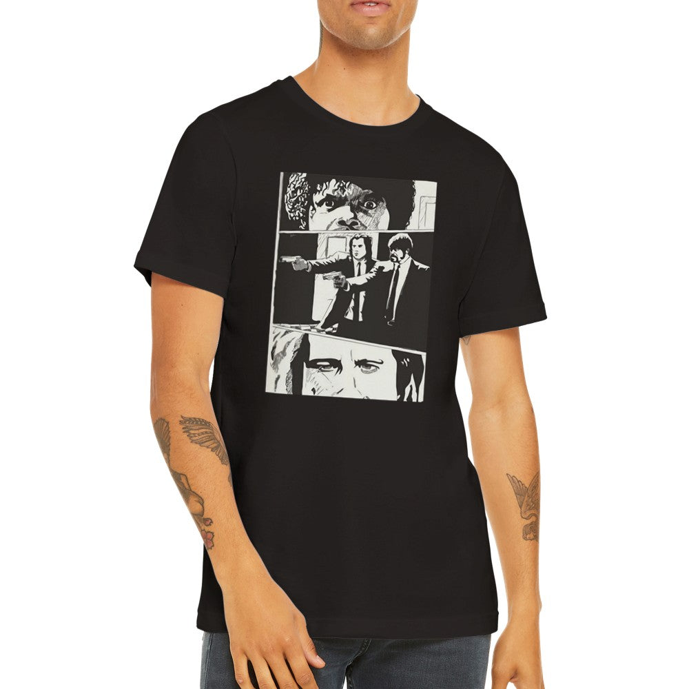 T-Shirt - Fiction Artwork - Cartoon Strip Premium Unisex T-Shirt 