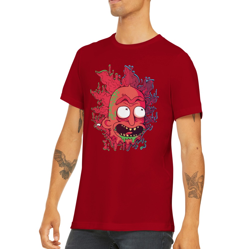 T-shirt - Rick Artwork - Crazy Rick Piece of Premium Unisex T-shirt