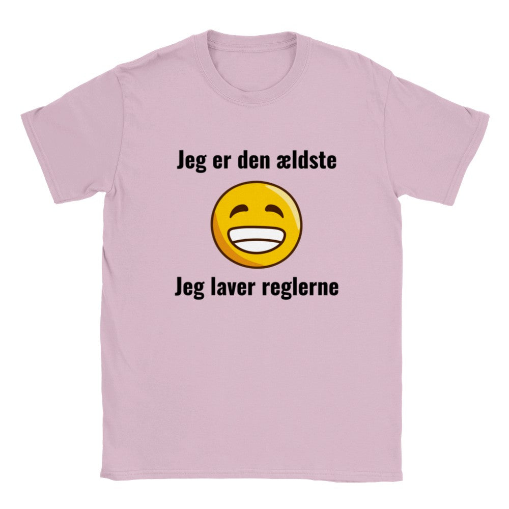 Lustige Kinder T-Shirts - Ich bin der Älteste, ich mache die Regeln - Kinder T-Shirt