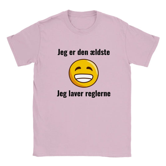 Lustige Kinder T-Shirts - Ich bin der Älteste, ich mache die Regeln - Kinder T-Shirt