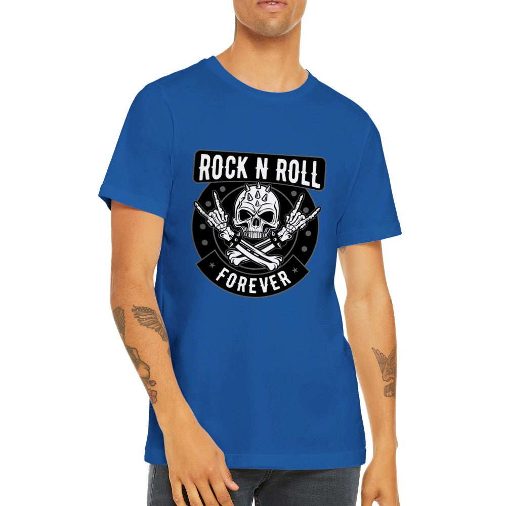 Musik-T-Shirts - Rock-and-Roll für immer Grafik