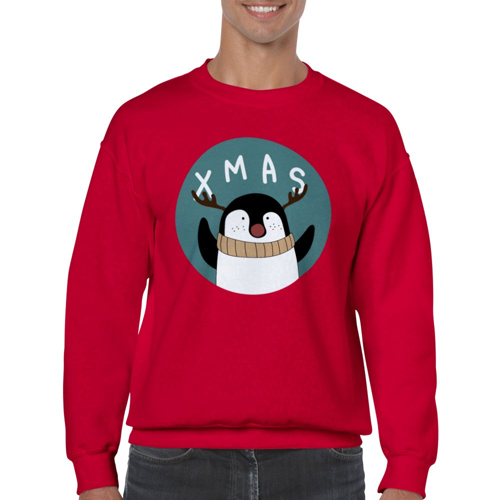 Sweatshirt - X-mas klassiker - Klassisk Unisex Crewneck Sweatshirt