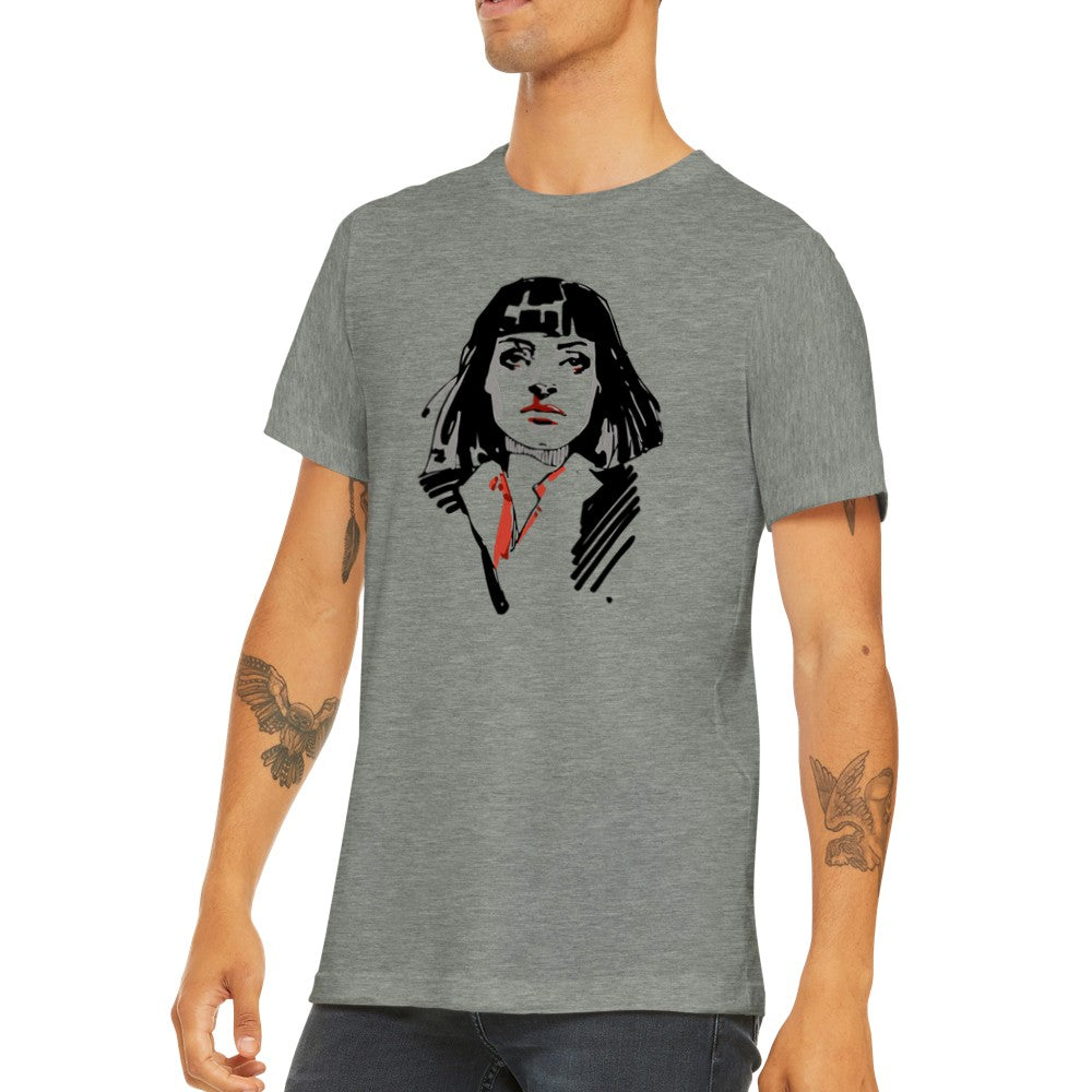 T-shirt - Fiction Artwork - Mia Wallace Premium Unisex T-shirt