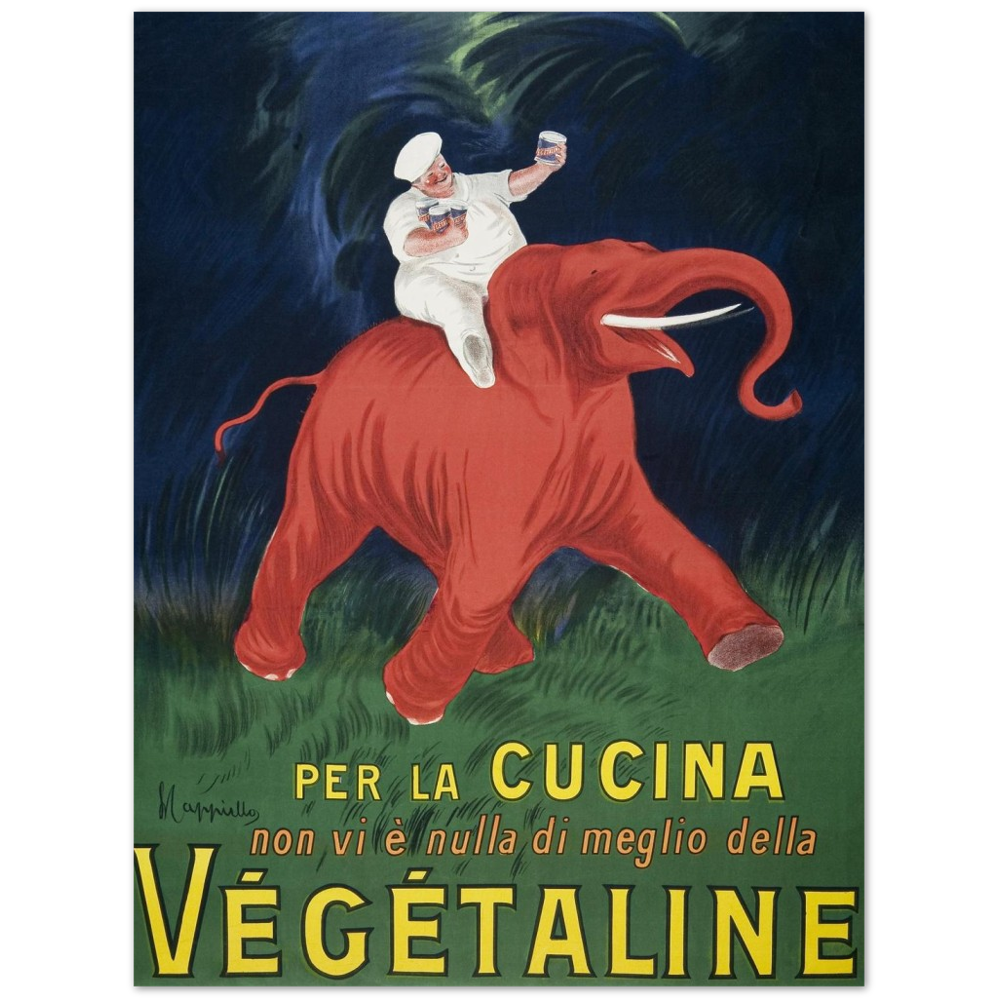 Poster Vegetaline (1910) high resolution print by Leonetto Cappiello