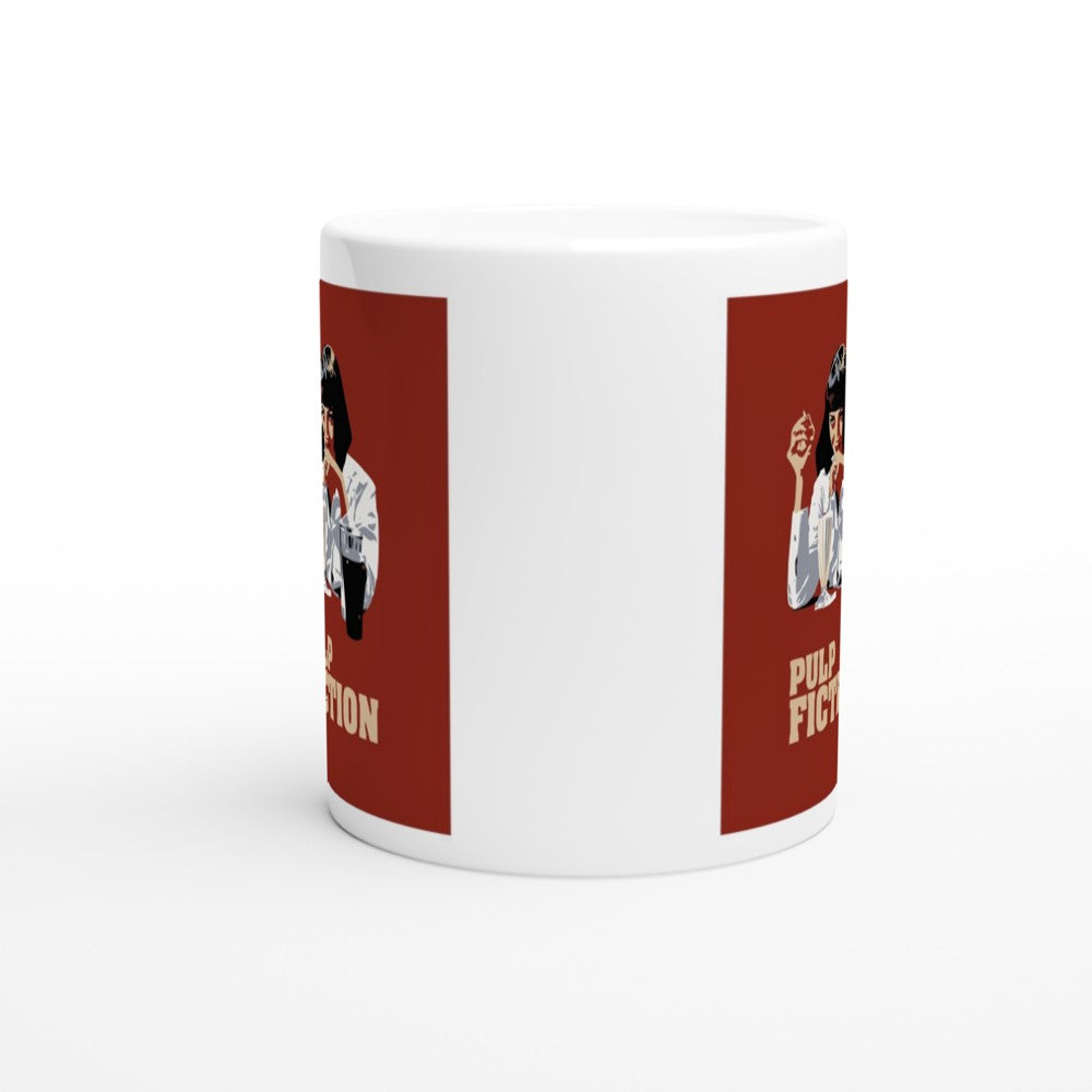 Becher-Film - Fiktion - Milchshake-Grafik Mia Wallace