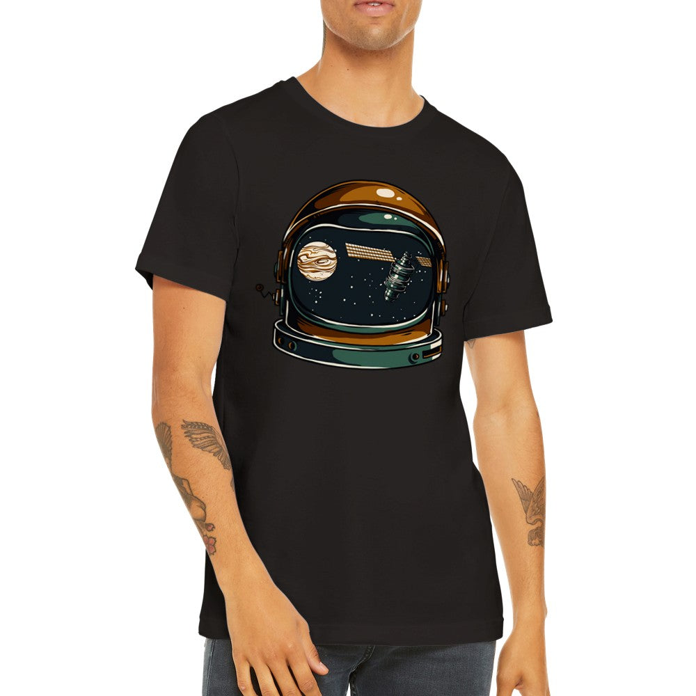 Lustige T-Shirts - Lost in Space - Premium Unisex T-Shirt 