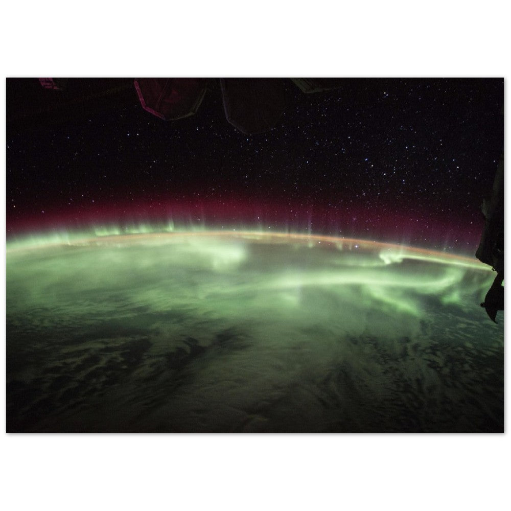 NASA Posters - Earth's Aurora (25 June 2017) Premium Matte Poster Paper