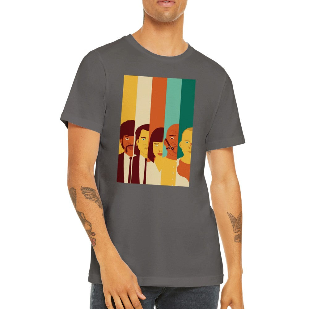 T-shirt - Fiction Artwork - Cast retro Premium Unisex T-shirt