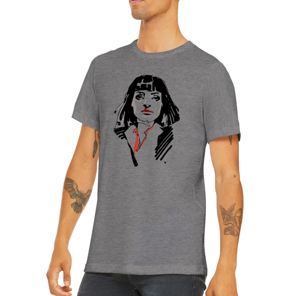 T-shirt - Fiction Artwork - Mia Wallace Premium Unisex T-shirt