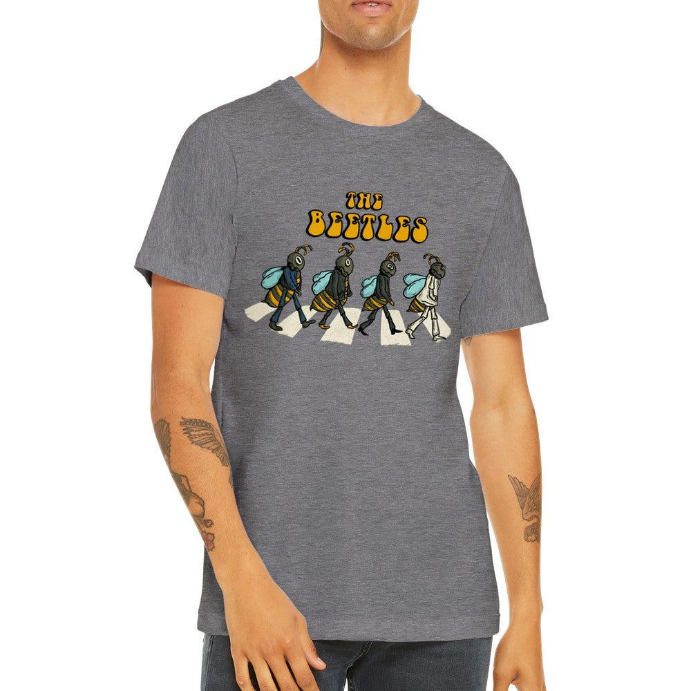 Musik T-Shirt - Lustige Designs Artwork - The Beetles Premium Unisex T-Shirt