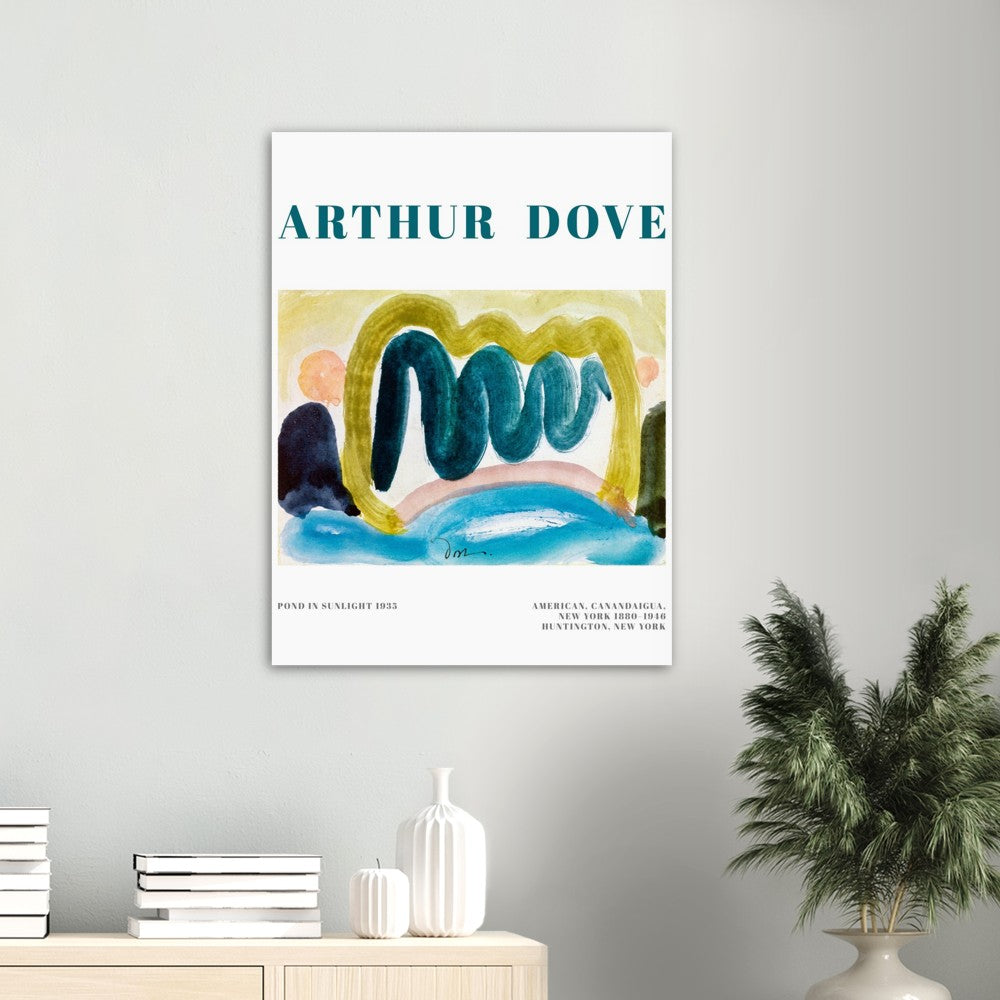 Poster - Arthur Dove - Teich im Sonnenlicht - Vintage Moderne