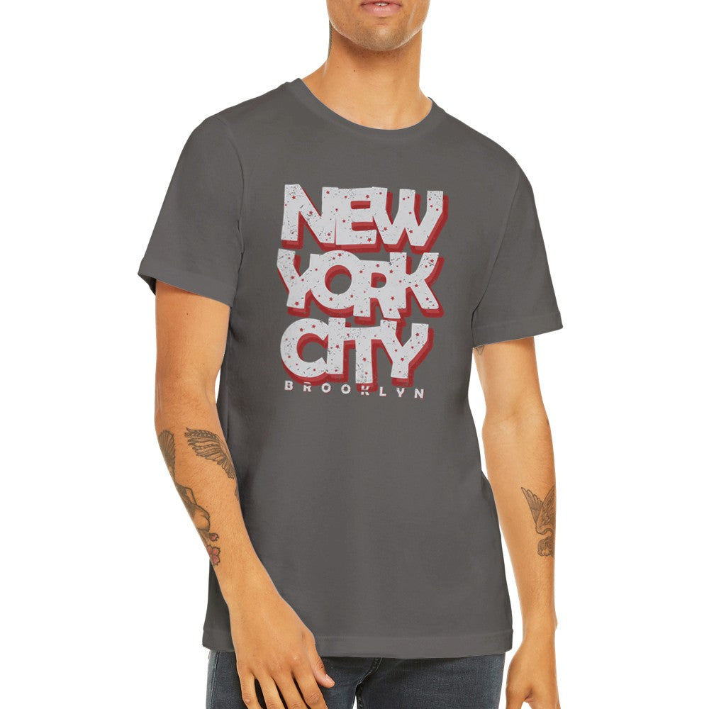 Lustige T-Shirts - New York City Brooklyn Premium Unisex T-Shirt