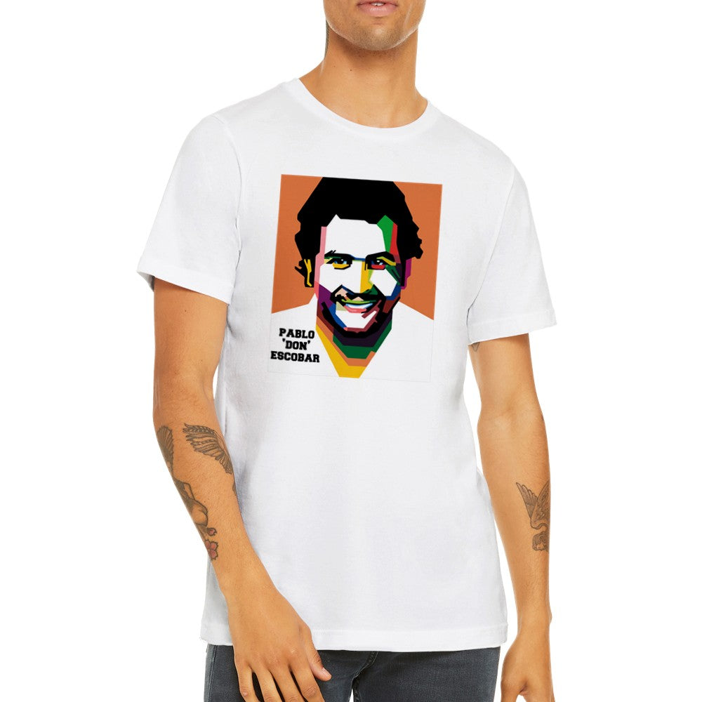 T-shirt Med Print - Escobar Artwork - Don Escobar Premium Unisex T-shirt