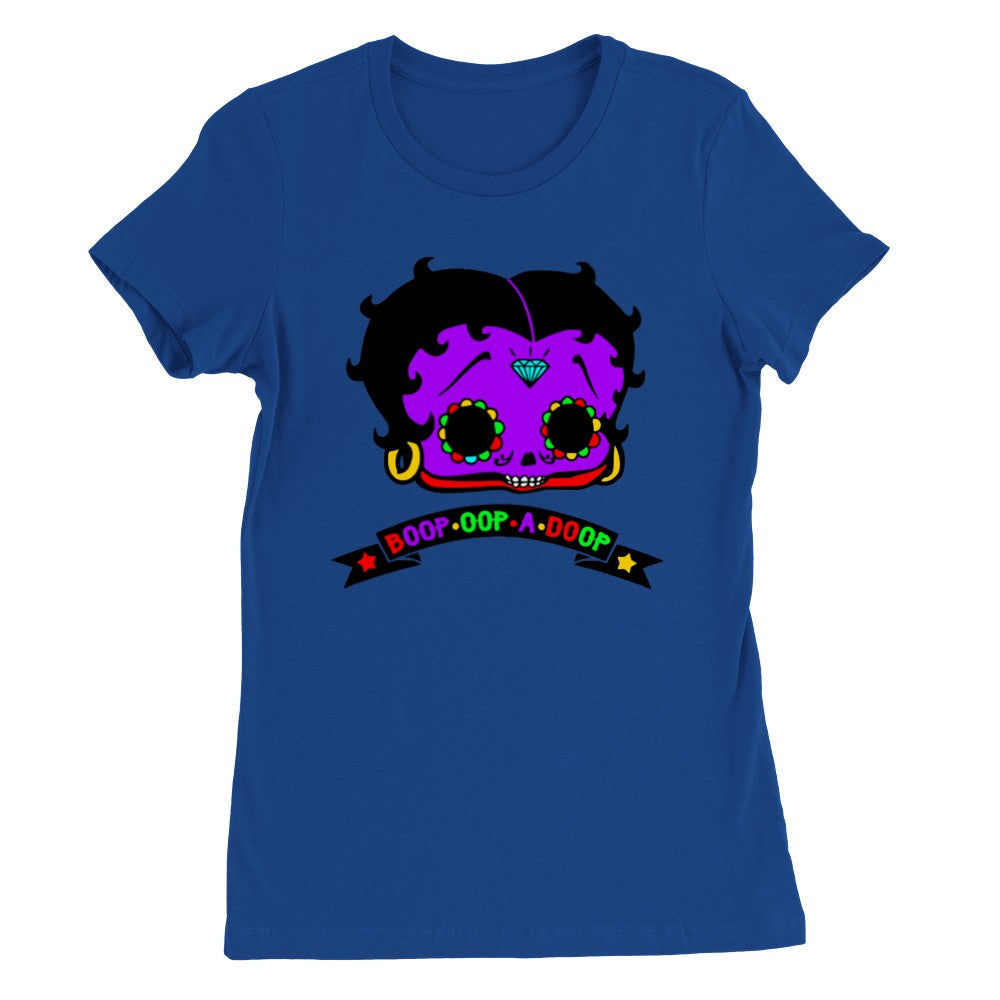 T-Shirt - Betty Boop Zombie nicht mehr so ​​hübsch Kunstwerk - Premium Damen T-Shirt 