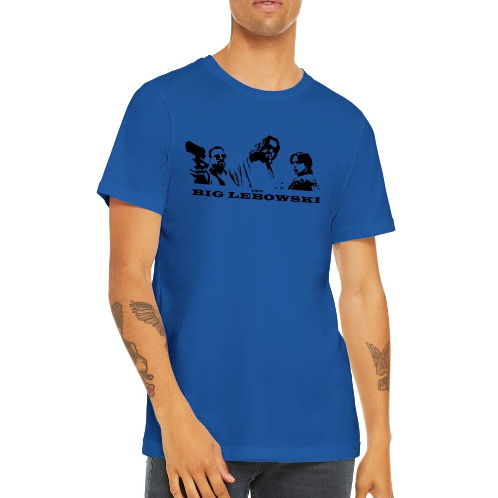 T-Shirt - Lebowski - Cast Artwork Premium-Unisex-T-Shirt