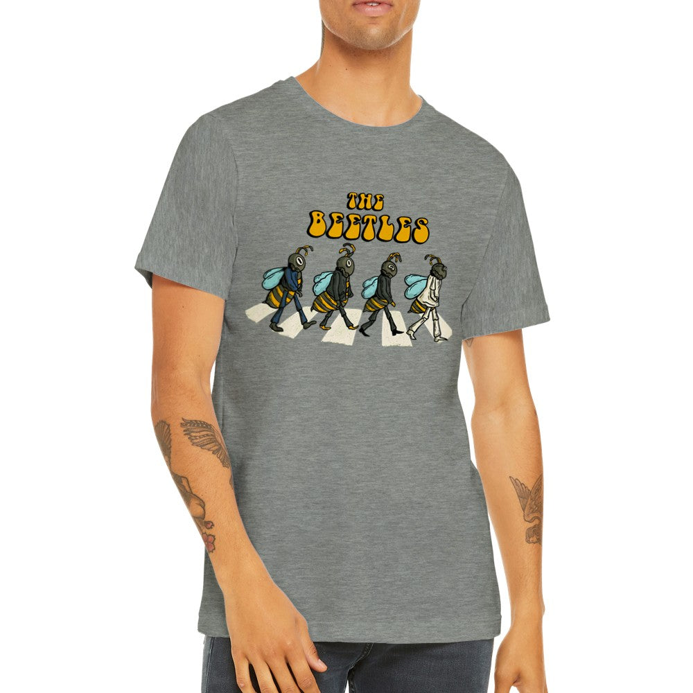 Musik T-Shirt - Lustige Designs Artwork - The Beetles Premium Unisex T-Shirt