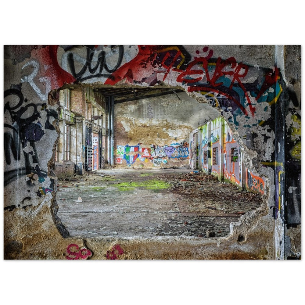 Poster – Street Art – Graffiti One – Klassisches mattes Posterpapier