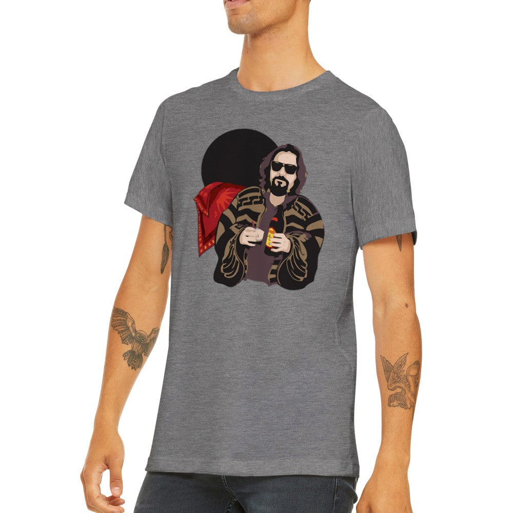 T-shirt - Lebowski Artwork - Kahluha Milk - Premium Unisex T-shirt