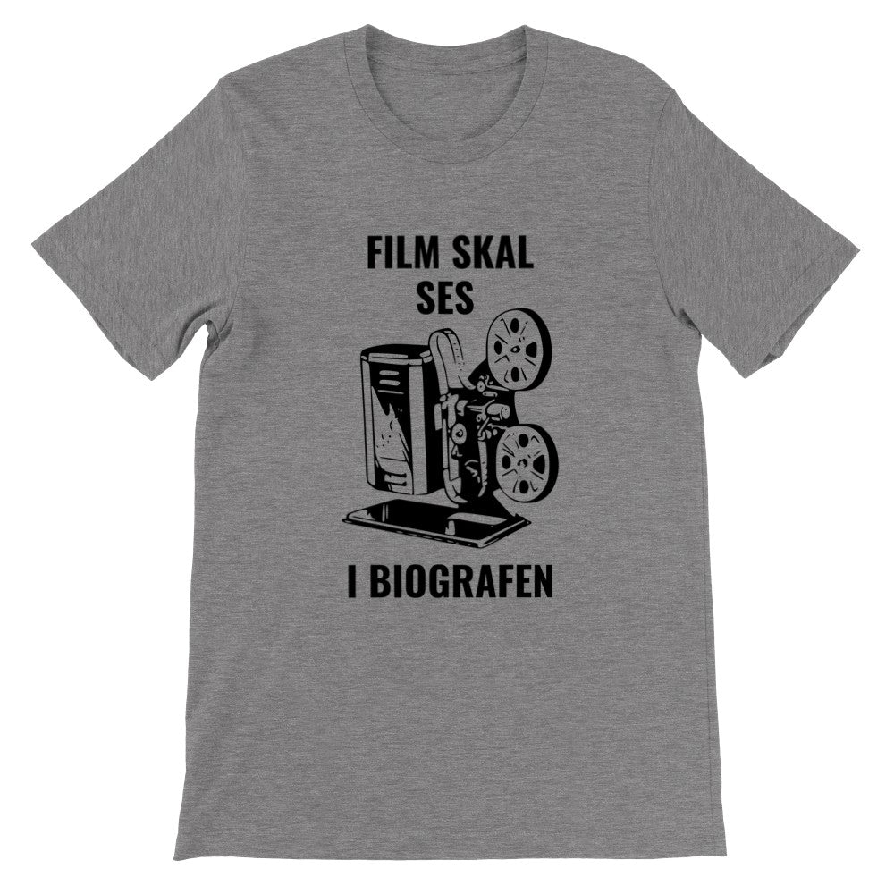 Lustige Film T-Shirts - Filme müssen im Kino gesehen werden - Premium Unisex T-Shirt 