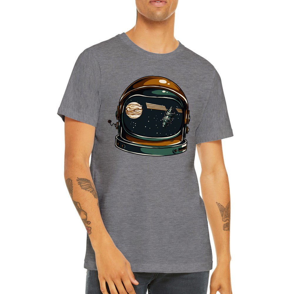 Lustige T-Shirts - Lost in Space - Premium Unisex T-Shirt 